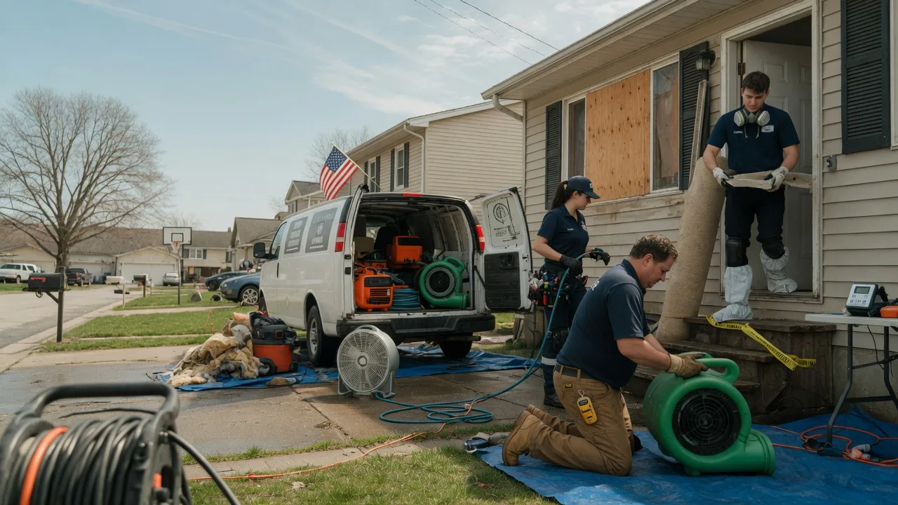 Water Damage Restoration in Hardesty, OK near me